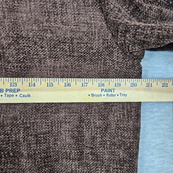 Boyne Valley Weavers Women's Chenille Lined Chocolate Jacket Size M NEW - Picture 3 of 9